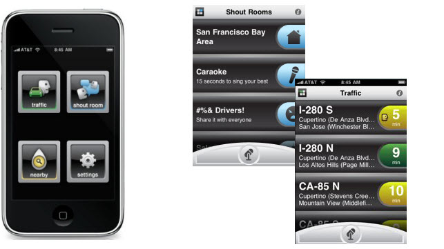 Aha: peer-to-peer navigation app